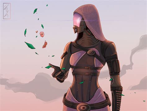 artstation [mass effect] tali zorah nar rayya