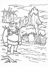 Shrek Coloring Pages Swamp Drawing Printable Do Ausmalbilder Para Colorear Disney Da Getdrawings Colorare Dibujos Kleurplaat Book Malarbilder Dessins sketch template