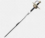 Rapier Sword Weapons Musketeer Pngwing sketch template