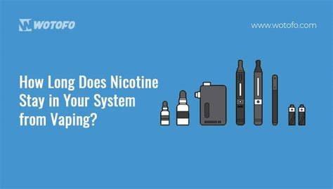 How Long Does Nicotine Stay In Your Body From Vaping