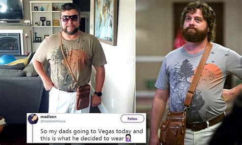 Dad Going To Las Vegas Wears Zach Galifianakis S Outfit From The