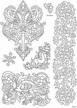 Medieval Publications Dover Dibujos Iron Pattern Coloring Patterns Welcome Visit sketch template