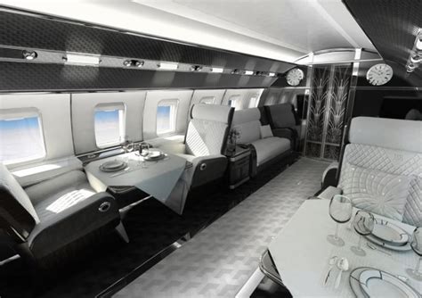 mind blowing private jet interior designs