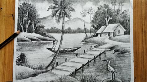 easy pencil sketch scenery  collection save  jlcatjgobmx