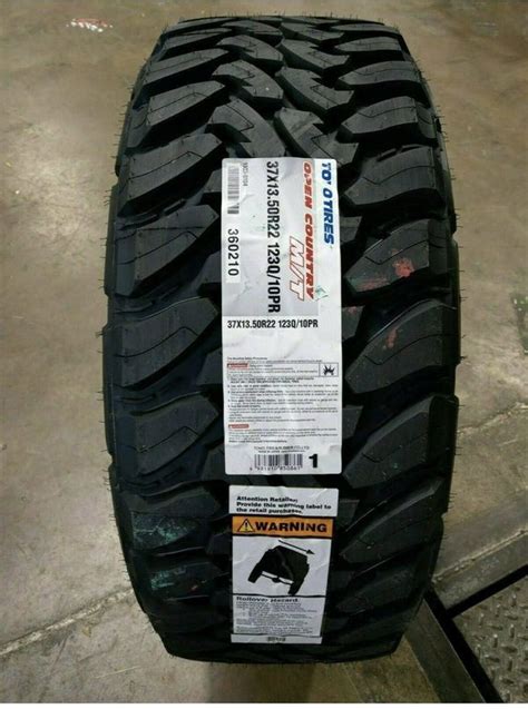 New Toyo Open Country M T 37x13 50r22 For Sale In Goodyear Az Offerup