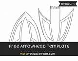 Arrowhead Template Medium Sponsored Links sketch template