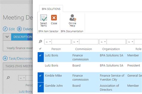 meeting management software bpa solutions
