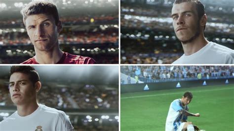 Lionel Messi Gareth Bale And Mesut Ozil Star In Exciting New Adidas