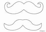 Mustache Specials sketch template