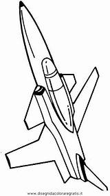 Aereo Aerei Jet Disegno Ausmalen Mezzi Trasporto Malvorlage Flugzeuge sketch template