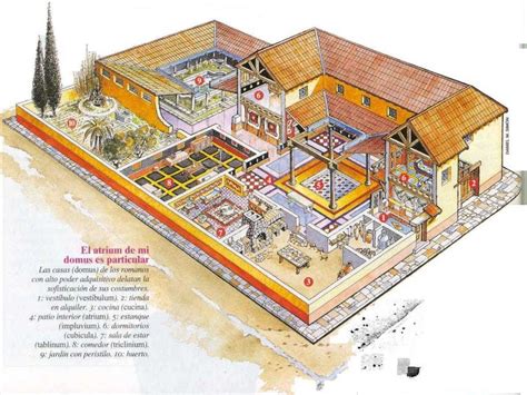 ancient roman domus floor plans acient roman dmus ancient roman houses roman house