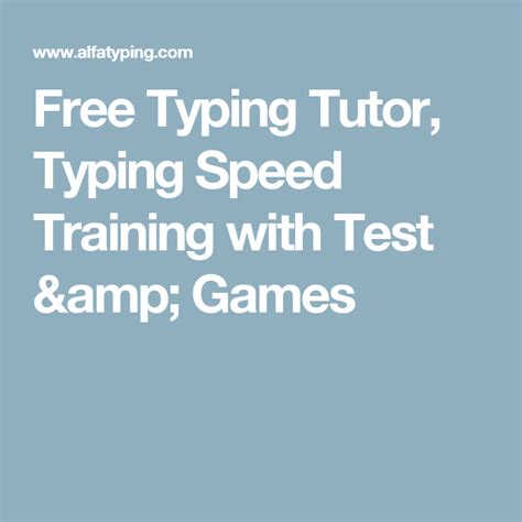 typing tutor typing speed training  test games  typing