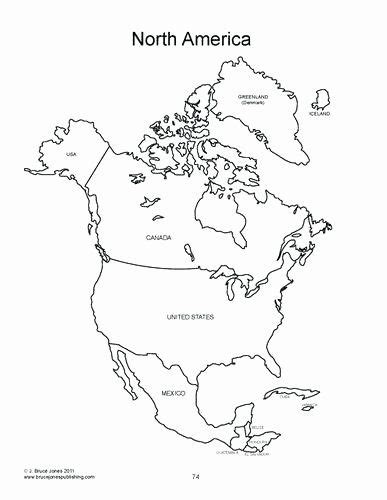 north america coloring map luxury    petitive coloring page