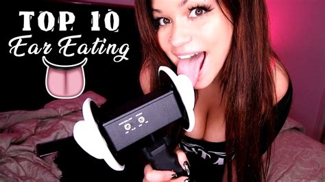 Asmr Top 10 Ear Eating Sounds And Mouth Sounds [intense Af] Youtube