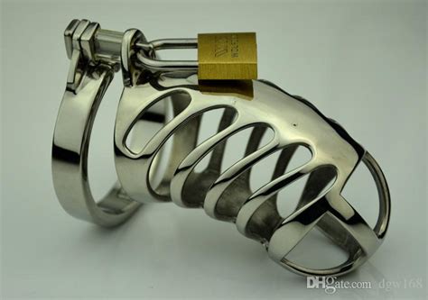 metal chastity spikes stainless steel cock cage chastity
