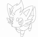 Coloring Zorua Pokemon Pages Dewott Color Ho Oh Online Getdrawings Azurill Oshawott Cubchoo Getcolorings Coloringpagesonly sketch template