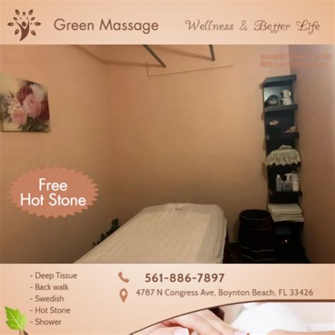 green massage massage spa  boynton beach