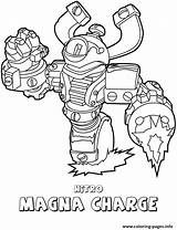 Coloring Swap Force Skylanders Charge Magna Nitro Pages Tech Edition First Printable Print sketch template