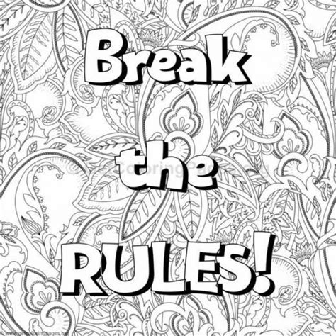 funny quote coloring pages page  getcoloringpagesorg quote