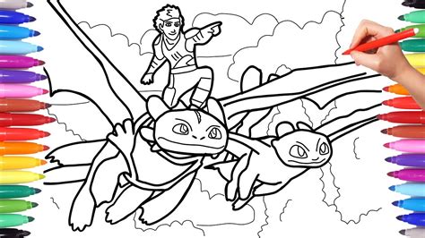 train  dragon coloring pages toothless