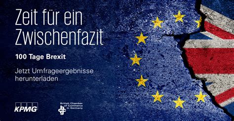 umfrage  tage brexit zeit fuer ein zwischenfazit kpmg ag wirtschaftspruefungsgesellschaft