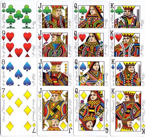 hesslers enhanced  world  playing cards