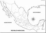 Mexico Mapa Map Division Con Nombres Sin Coloring Pages Political Politica México Mostrar Divisiones sketch template