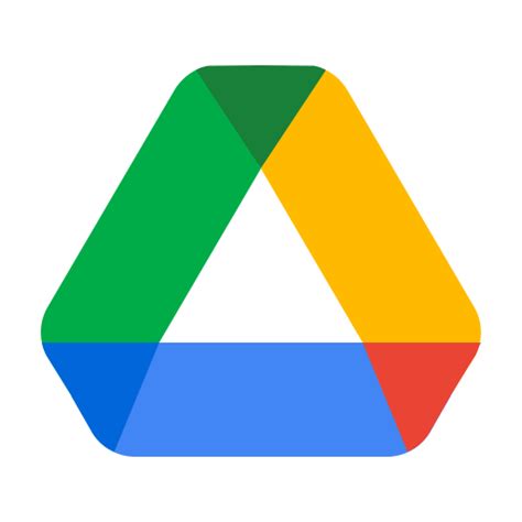 google logo drive  icon    iconfinder