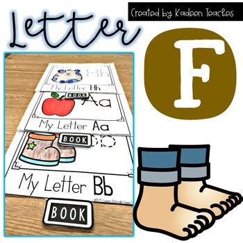 alphabet book letter  flip book  kadeen teaches tpt