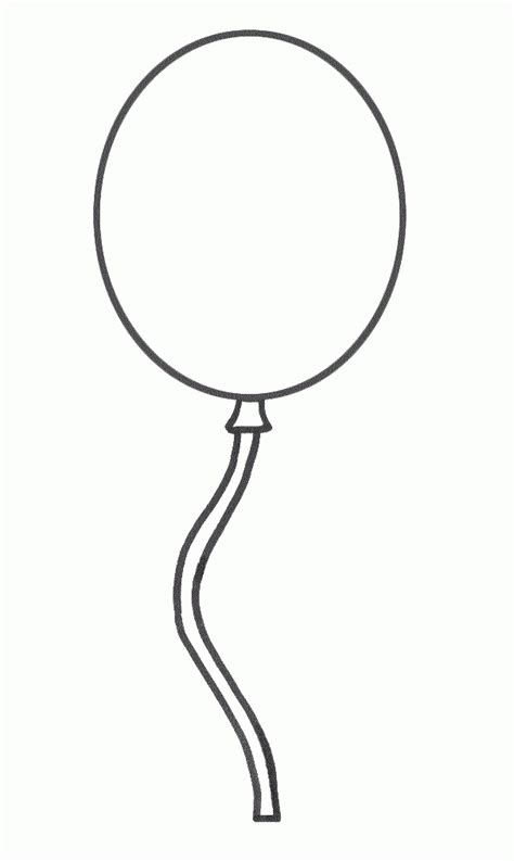 balloons  coloring pages coloring home