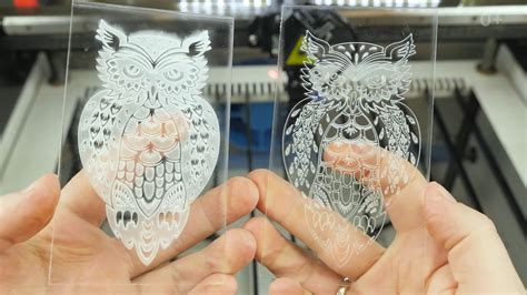 acrylic plexiglass laser cutting engraving machines