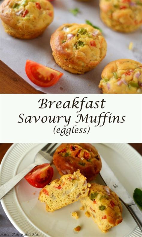 breakfast savoury muffins eggless savory breakfast recipes