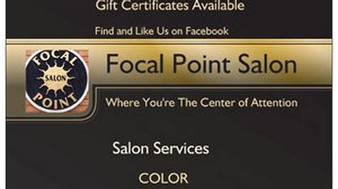 focal point salon hair salon  chillicothe