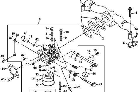 john deere la engine parts diagram images   finder