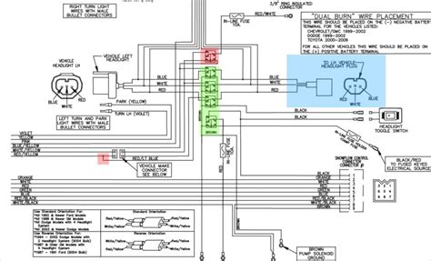 boss snow plow light wiring diagram  wiring diagram sample