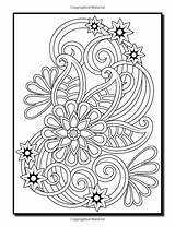 Swirls Adults Magical Relaxation sketch template