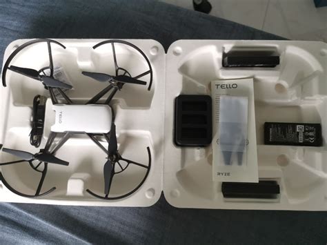 dji tello drone   surface defects   full set  accessories photography