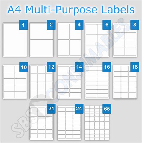 precut multi matte white paper labels  labels  sheets