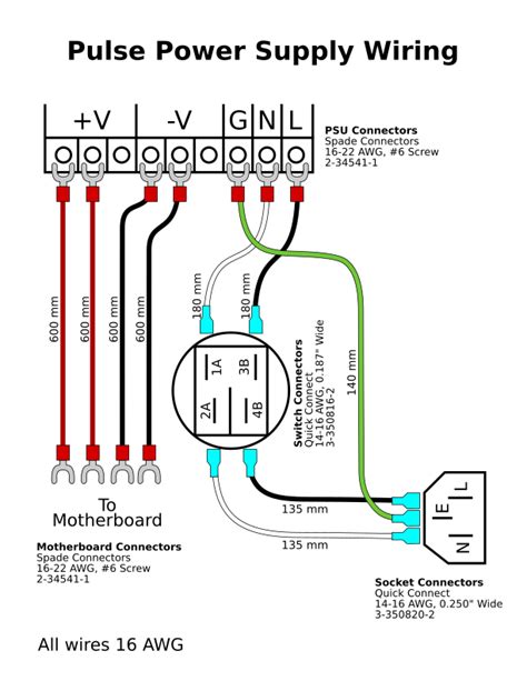 series power supply wiring matterhackers knowledge base