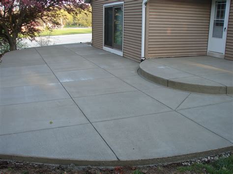 concrete    option   patio steves  cart concrete