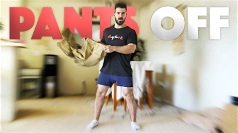 Taking My Pants Off For Charity Youtube