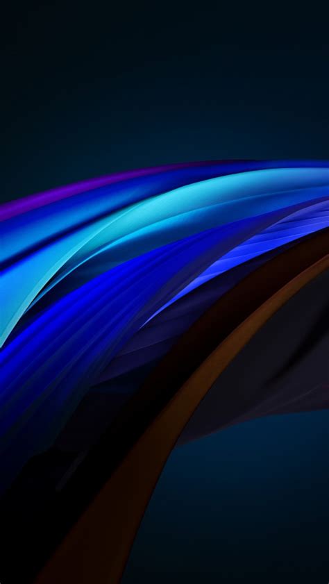 iphone se  wallpaper ios  blue dark stock