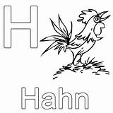 Buchstaben Hahn Ausmalen Ausmalbild Vorschule Abc Malvorlage Schule Wort Montessori Kostenlose Beginnt Vorschulkinder Selber sketch template