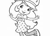 Strawberry Shortcake Coloring Pages Dog Getcolorings Getdrawings sketch template