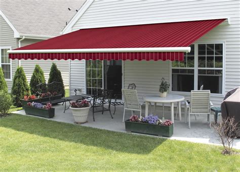aristocrat estate retractable awning canvas products