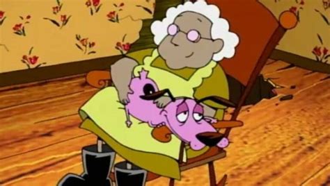 thea white courage  cowardly dog actress passes