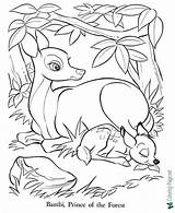 Bambi Coloring Pages Printable Print sketch template