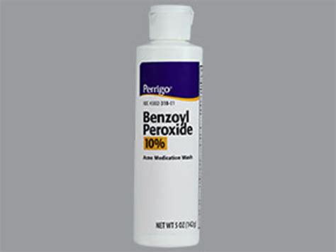benzoyl peroxide  liquid wash  oz  perrigo