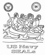 Coloring Navy Pages Seals Armed Forces Print Printables Printable Marine Corp Seal States Drawing Logo Colouring Kids Ship Sheets Training sketch template