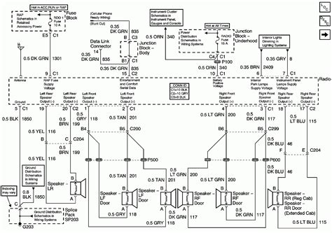 chevy silverado wiring harness diagram cadicians blog